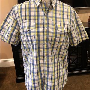 Timberland Plaid Button Down Shirt Size Smaug